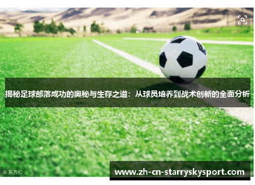 揭秘足球部落成功的奥秘与生存之道：从球员培养到战术创新的全面分析